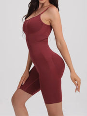 Workout Romper Yoga Spaghetti Strap High Rise Bodysuits