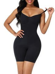 Seamless Tummy Control Comfort Spaghetti Strap Hip Underwear Basic Minimalist Butt Lifter Bodysuits