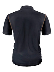 Solid Stand Collar Pique Regular Polo