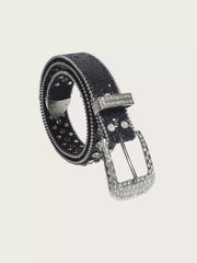 Solid Studded Pu Leather Steampunk Style Belt