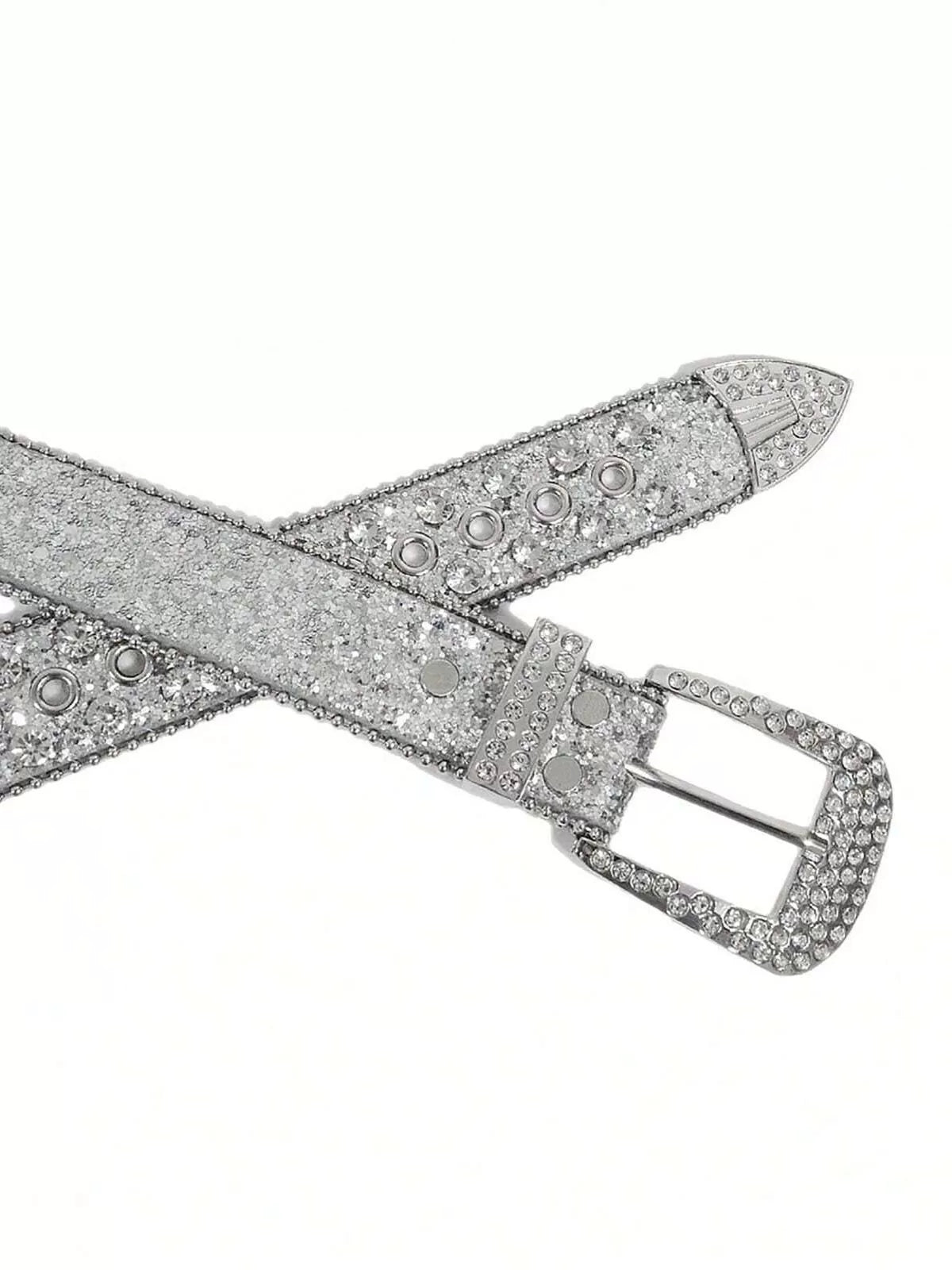 Solid Studded Pu Leather Steampunk Style Belt