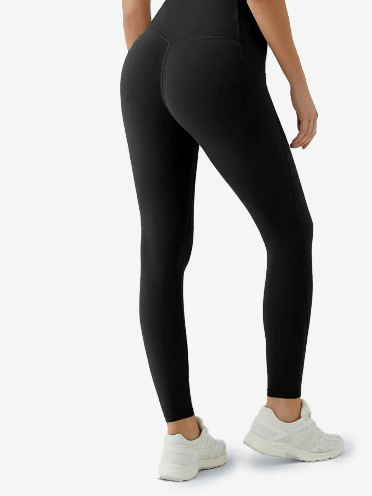 Ultra Sculpt So Cinched No Front Crotch Seam  High Waisted Scrunch Butt Lifting Tummy Control Side Pocket Training Leggings