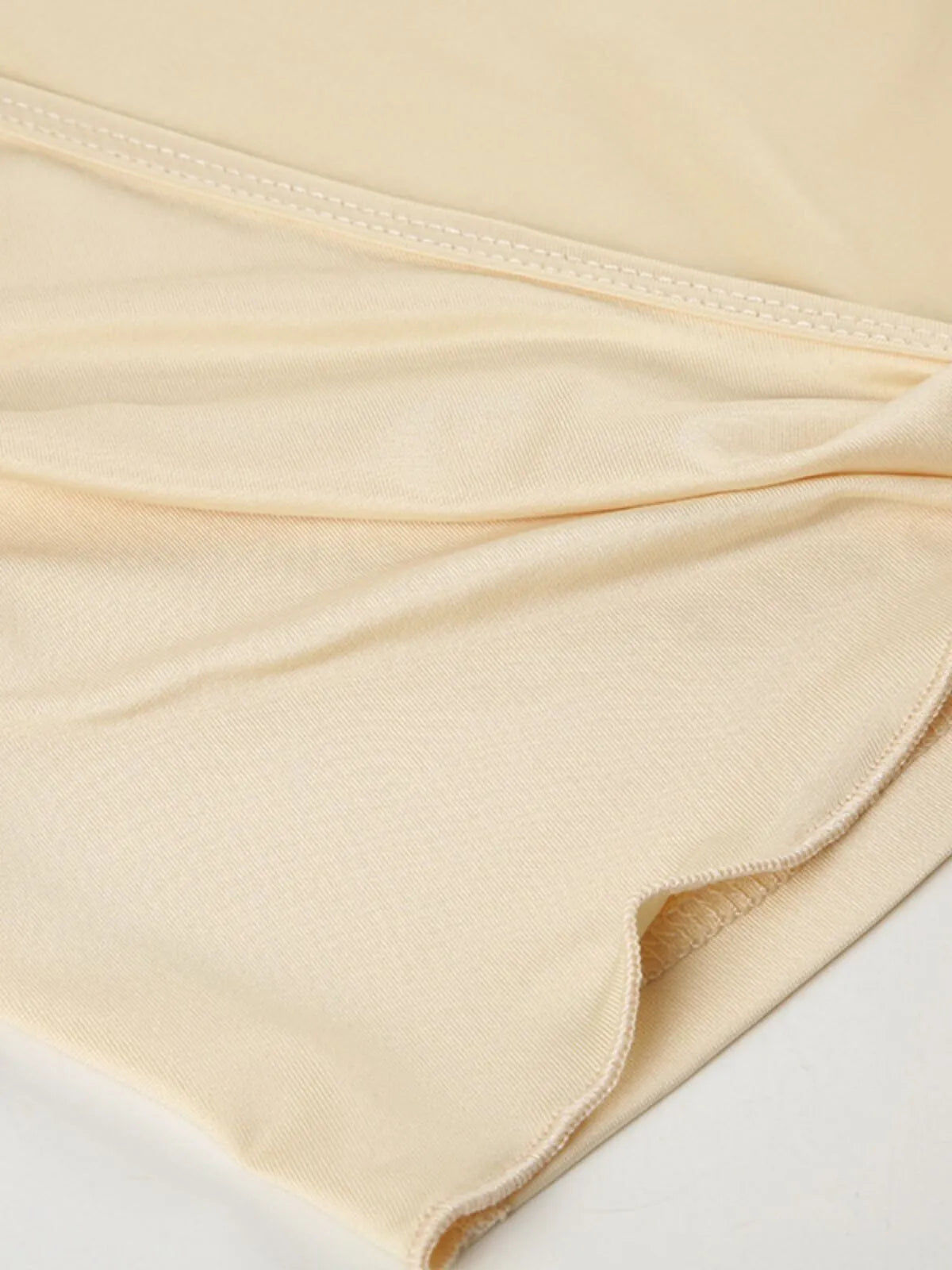 Solid V-neck Asymmetrical Chic Crop Top