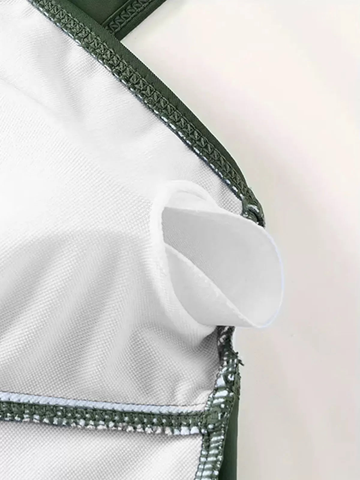 Solid Wrinkle Fabric One-piece