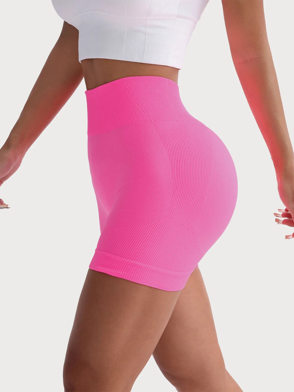 Sporty Trail Running Moisture-Wicking Pull On Leggings