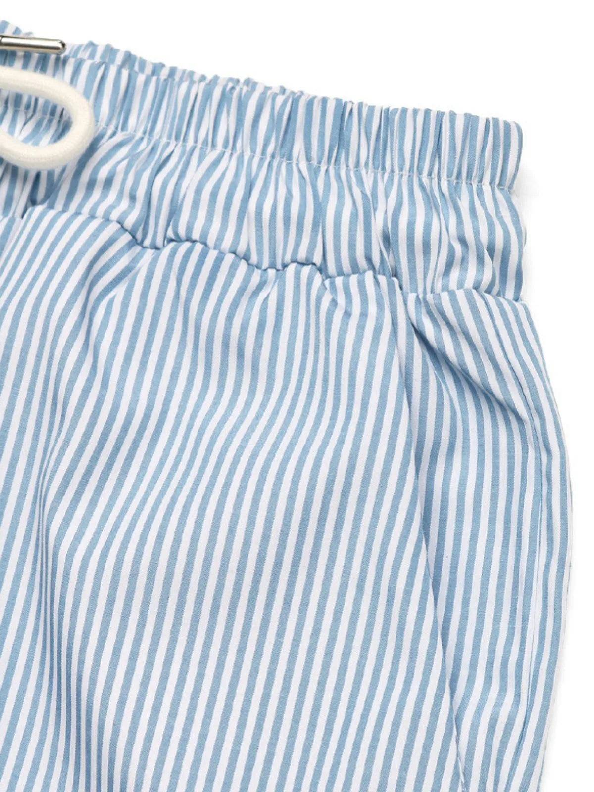 Striped Pocket High Rise Palazzo Pants