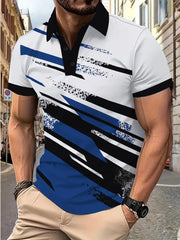 Striped Commuting Polo