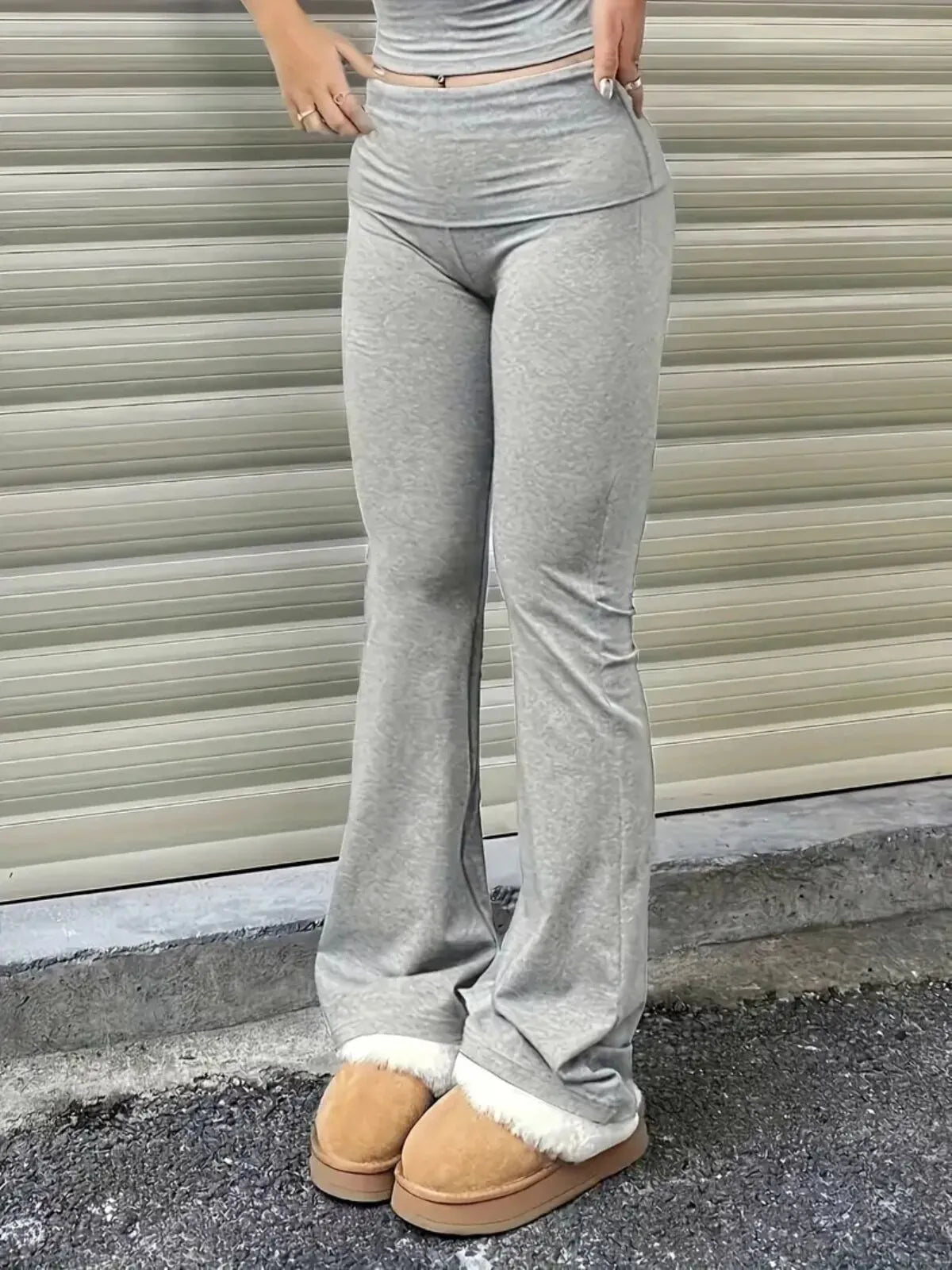 Sweet Stretch Fit All Seasons High-Waist Flare Skinny Patns