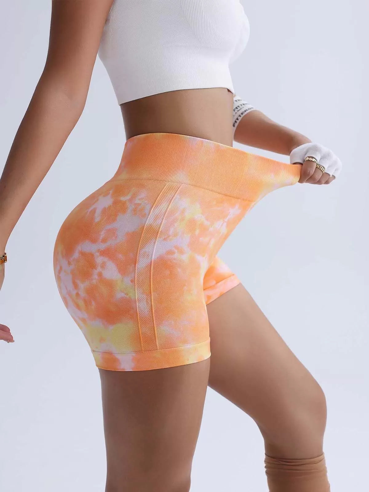 Tie Dye Sculpting Glide Fabric High Rise Leggings