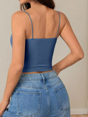 Tight Round Neck Breathable Basic Cami