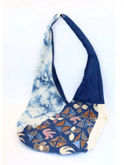 Vintage Style 1pc Patchwork Embroidery Shoulder Bag