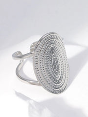Western Style 1pc Stainless Steel Ring