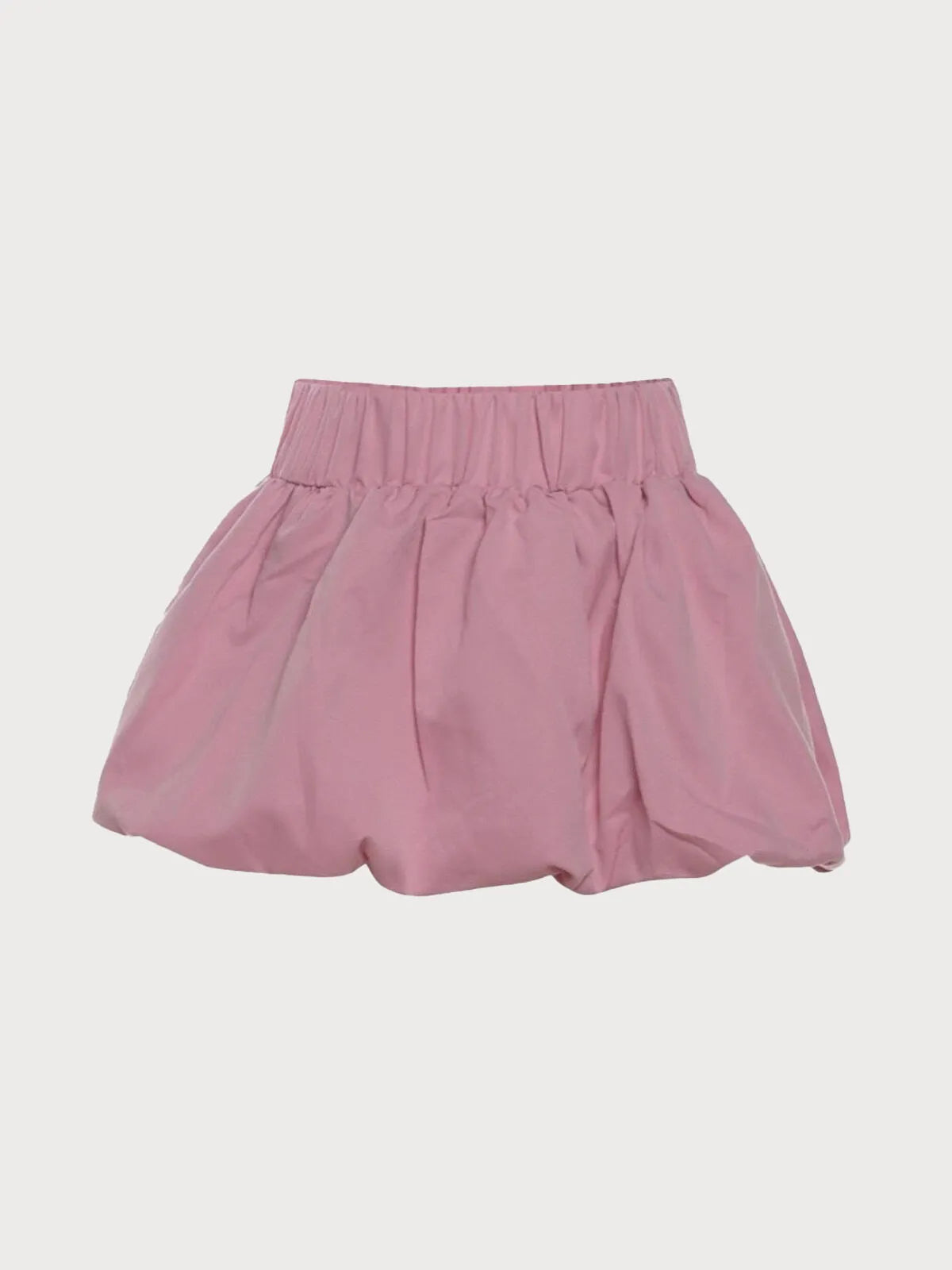 Y2k Bubble Mini Ruffle Hem Pleated High Waist Puffy Balloon Skirt