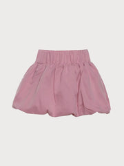 Y2k Bubble Mini Ruffle Hem Pleated High Waist Puffy Balloon Skirt